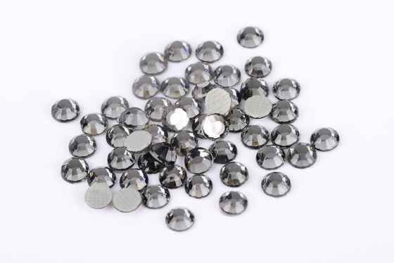 Round Flatback Rhinestones , T Shirt Korean Low Lead Hot Fix Rhinestones