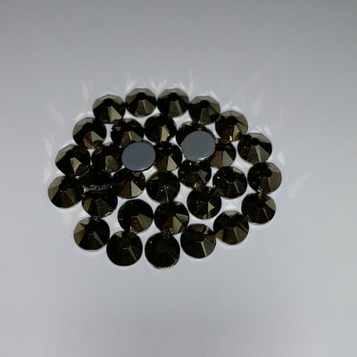 Nail Art Shoes Sticky Rhinestones / High Brightness Iron On Rhinestones